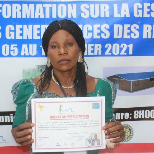Dix femmes actrices de changement à Lumata